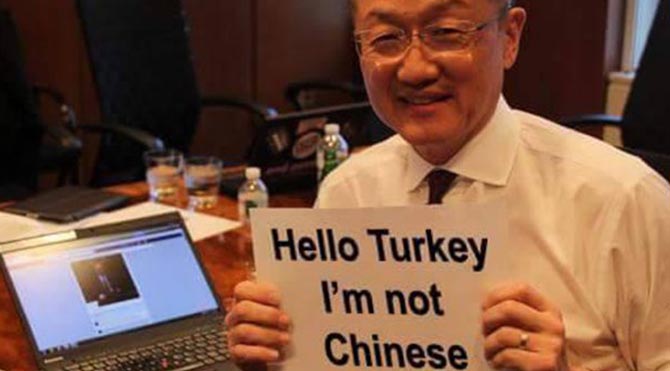 Koreli Dünya Bankası Başkanı'nın fotoğrafı sahte çıktı
