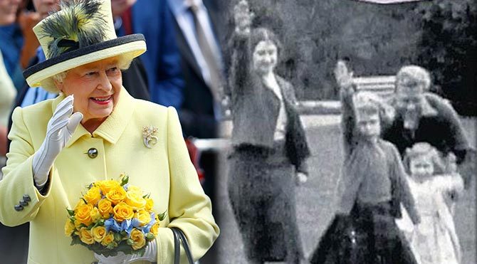 Kraliçe'den 'Nazi selamı'