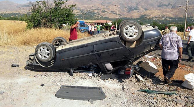 Malatya'da korkunç kaza!