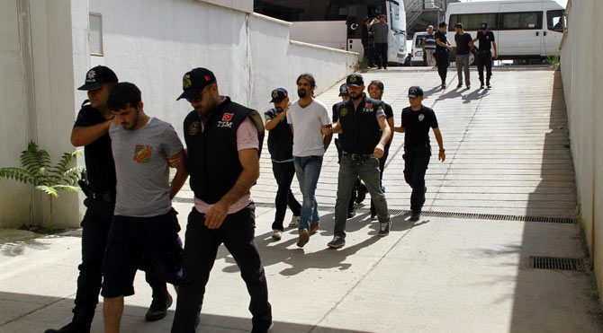 PKK operasyonunda 15 kişi tutuklandı