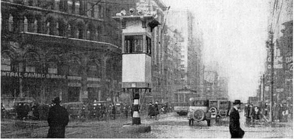 ilk trafik lambası londra