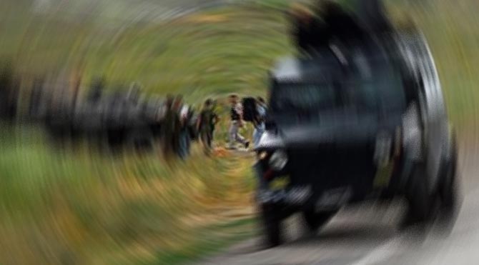 Polise bombalı tuzak