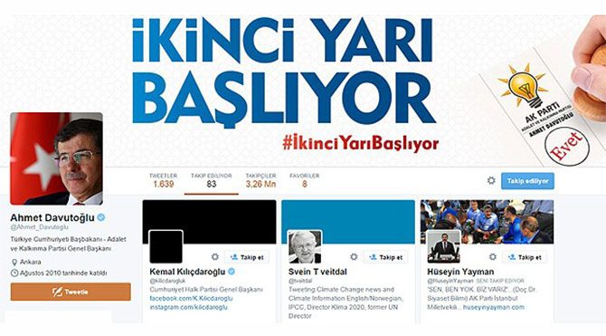 Davutoğlu, Kılıçdaroğlu'nu takipte 