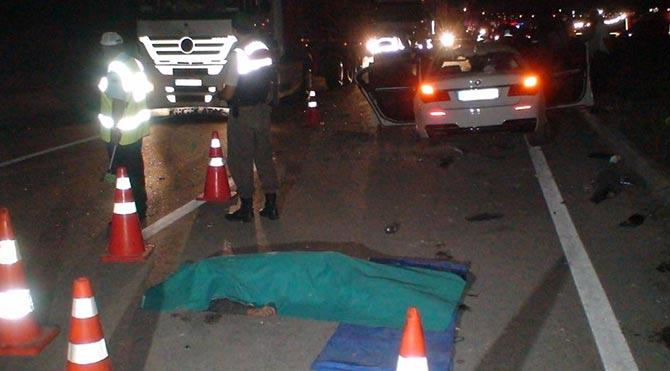 Ereğli'de trafik kazası: 1 ölü, 2 yaralı