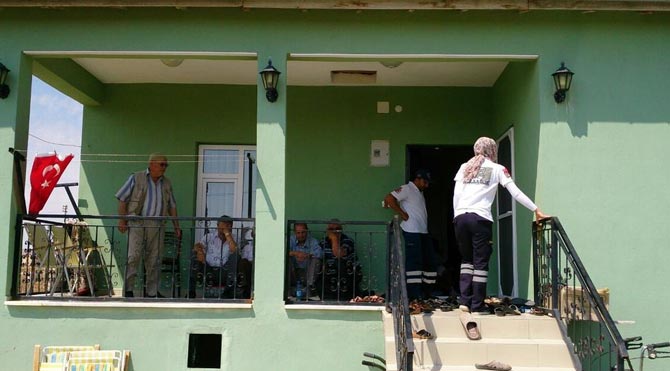 Şehit evlerine yine ateş düştü