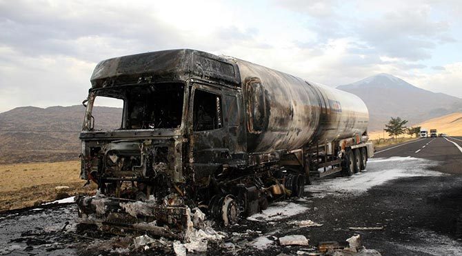 Olası facia böyle önlendi!