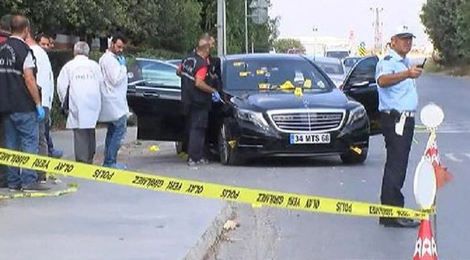 Murat Sancak'ın aracı kurşunlandı