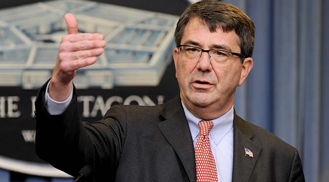 ABD Savunma Bakanı Ashton Carter: Türkiye IŞİD ile mücadeleyi arttırmalı