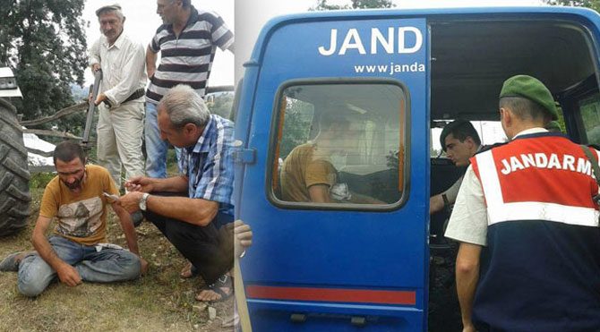 PKK'lı sanıp, başına silah dayadılar