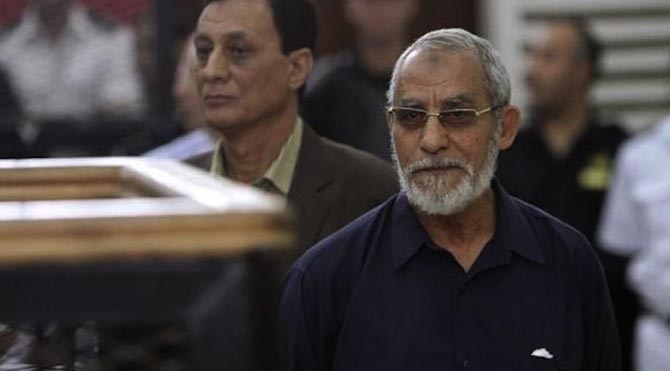 Mısır'da Muhammed Bedii'ye müebbet hapis