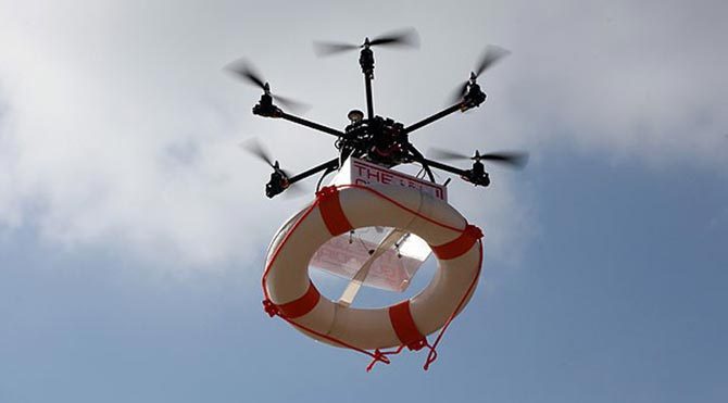 'Drone'lar hayat kurtaracak