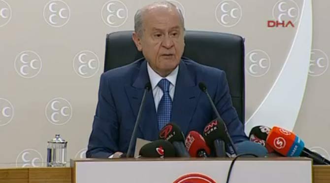Devlet Bahçeli'den Yarbay Alkan açıklaması