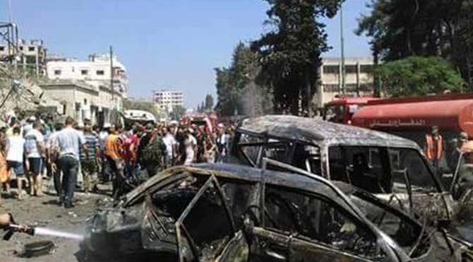 Suriye'nin Lazkiye kentinde bombalı saldırı