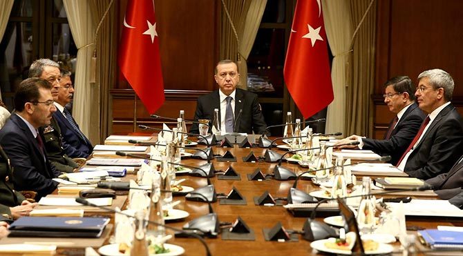 Ak Saray'da kritik Dağlıca zirvesi!