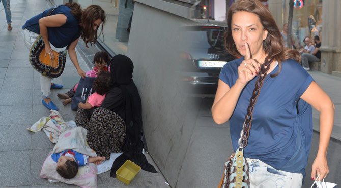 Yeşim Salkım'dan insanlık dersi