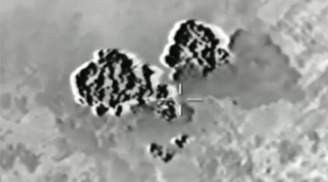 PKK'nın en büyük mühimmat deposu böyle vuruldu!