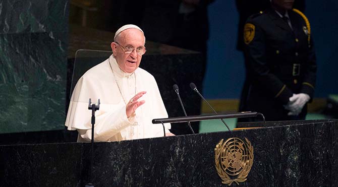 Papa Francis'den iklim değişikliği için çağrı