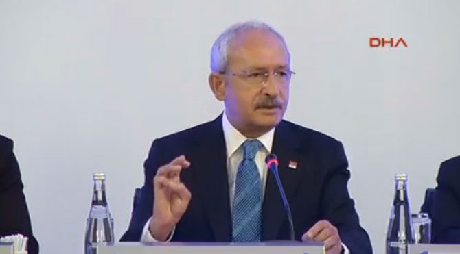 Kılıçdaroğlu TÜSİAD programında konuştu