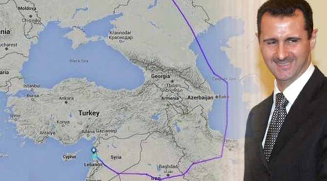 Esad, Türkiye'den geçemedi