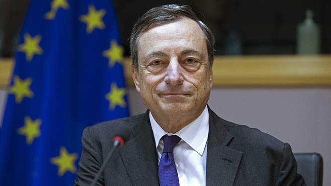 AMB Başkanı Draghi konuşuyor