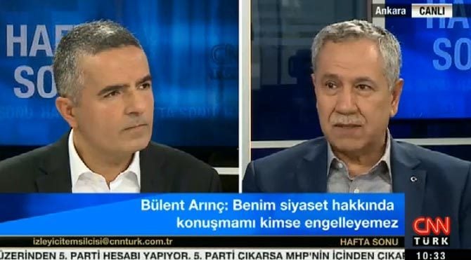 Bülent Arınç'tan bomba açıklamalar