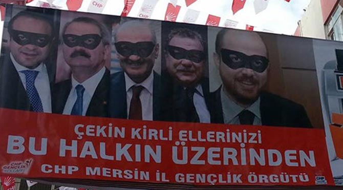 Bilal Erdoğan pankartı asmak serbest!