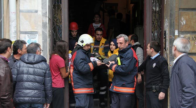 Şişli'de asansör faciası: 2 yaralı