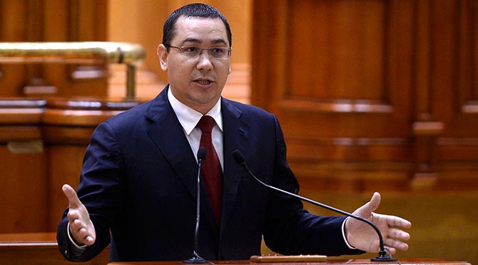 Romanya Başbakanı istifa etti