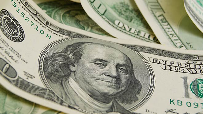 Dolar o veri ile düşüşte 