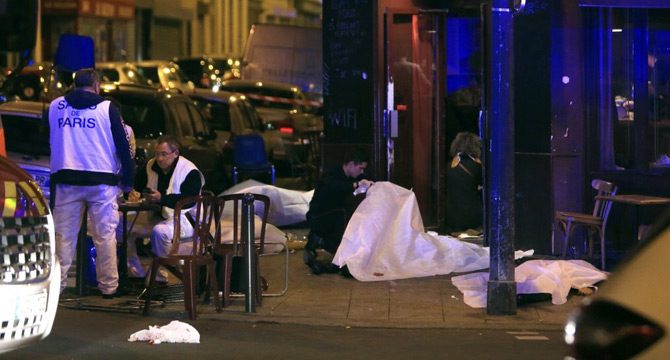 Paris'te kanlı gece! Terör saldırısı...