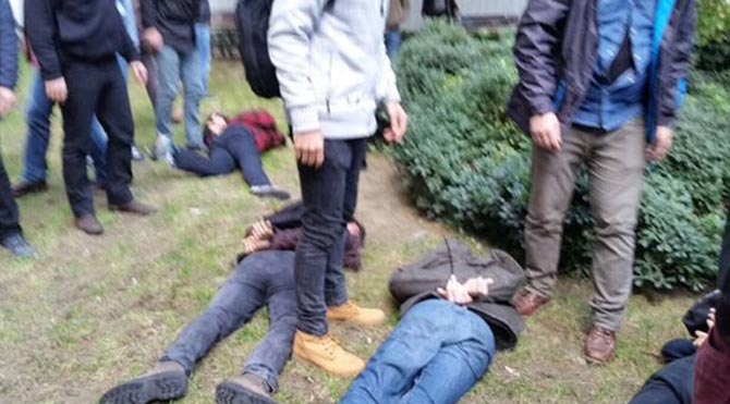 İstanbul Üniversitesi'nde polis müdahalesi