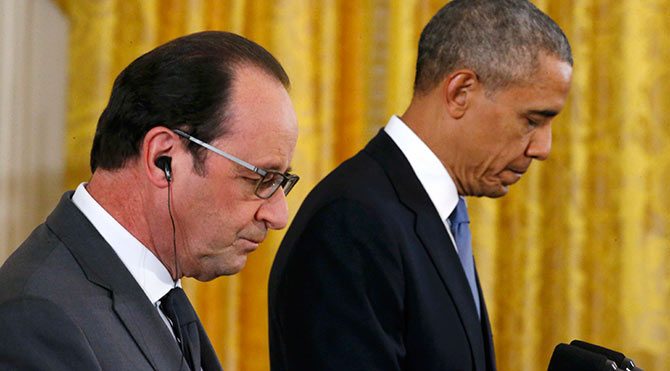 Obama ve Hollande ortak açıklama yaptı