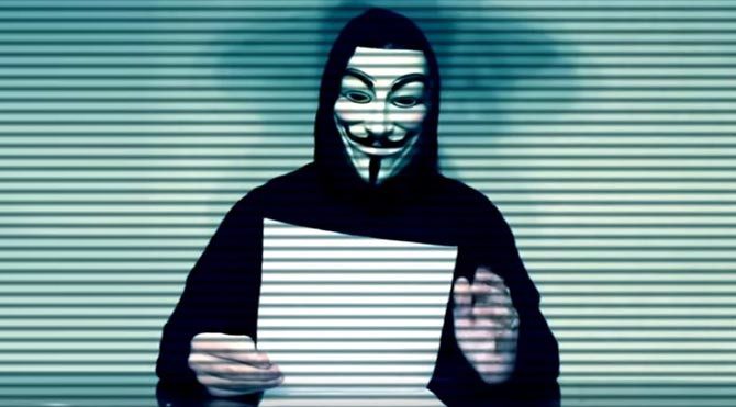 Siber saldırıyı Anonymous üstlendi