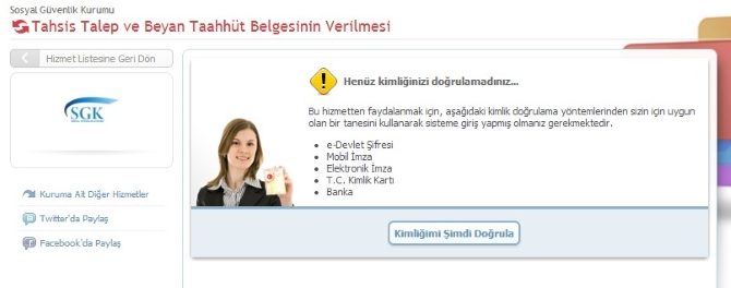 Emeklilik Başvurusu