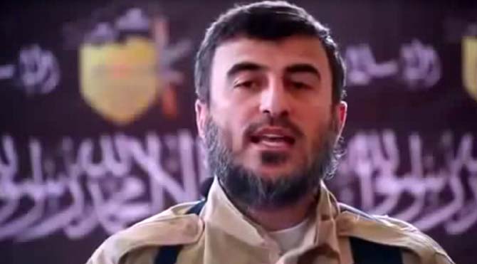 Suriye'de muhalif İslam Ordusu'nun lideri Zehran Alluş öldürüldü