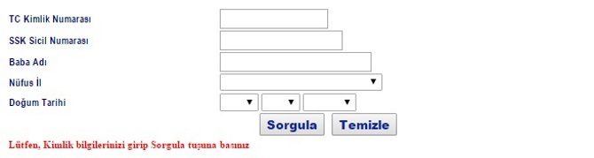 Emekli Maaşı Sorgulama