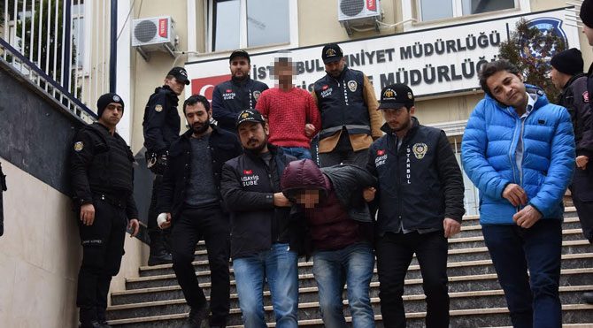 Marketlerin korkulu rüyası olan gasp çetesi çökertildi