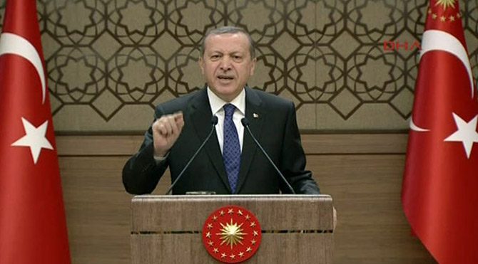 Erdoğan muhtarlar toplantısında