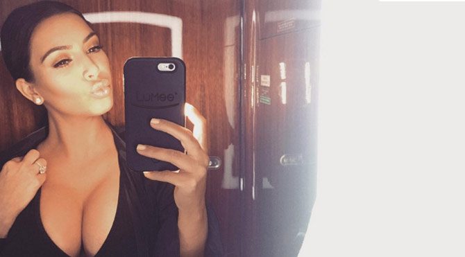 Kim Kardashian selfie sırrını açıkladı