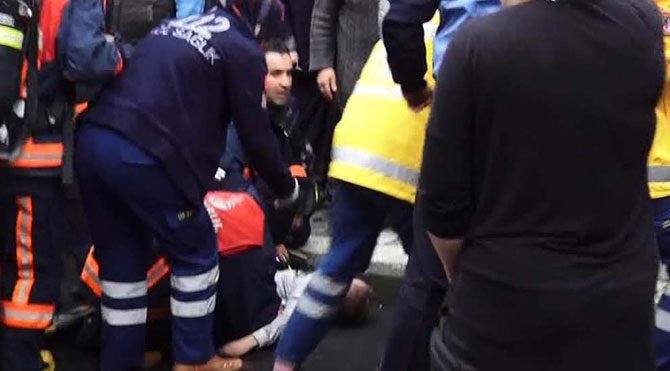 İtfaiyeci, 7 yaşındaki Mehmet`i suni teneffüsle böyle hayata döndürdü