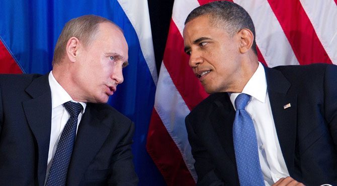 Putin ile Obama sürpriz bir görüşme yaptı!