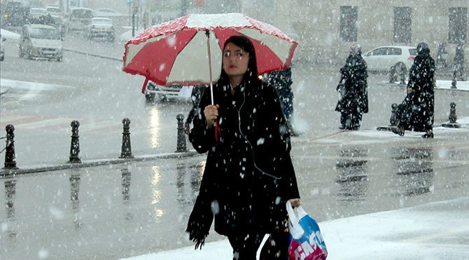 Dikkat! İstanbul'a kar ve fırtına uyarısı!