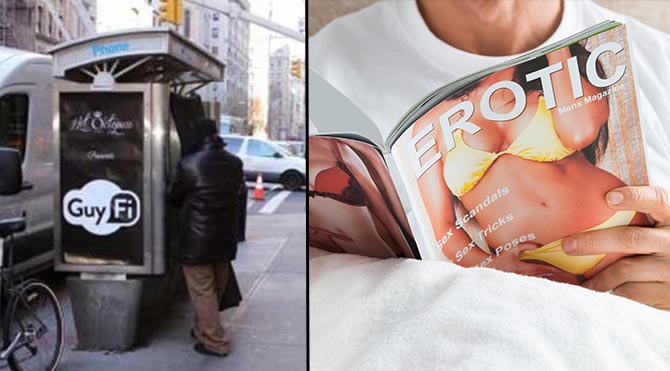 New York sokaklarına “mastürbasyon kabinleri” yapıldı