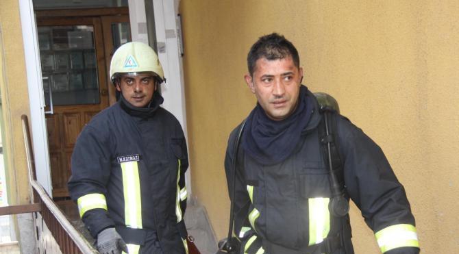 Yangına zamanında müdahale faciayı önledi