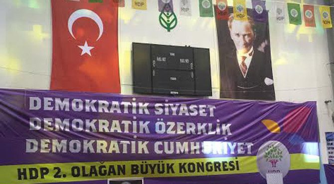 HDP kongresinde yoğun güvenlik önlemi