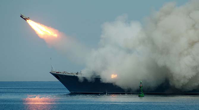 Rusya denizden vurdu: 20 ölü, 40 yaralı