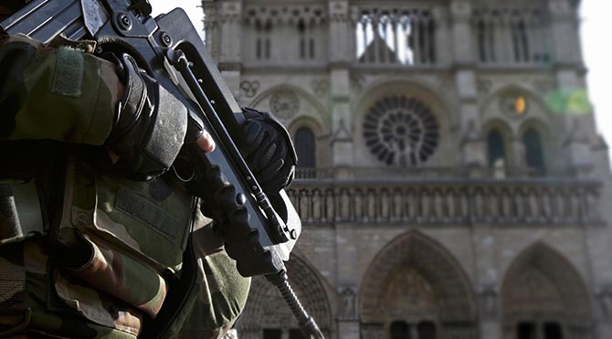 Fransa’da olağanüstü halin kaldırılması eylemi