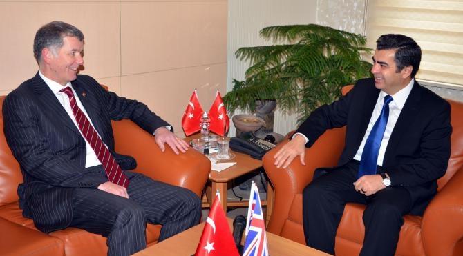 İngiltere`nin Ankara Büyükelçisi Moore, Kayseri`de