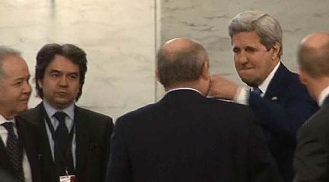 ABD Dışişleri Bakanı Kerry'den Sinirlioğlu'na Amerikan usulü şaka