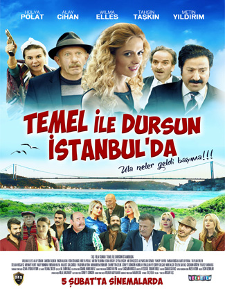 Foto: Bülten - Temel ile Dursun İstabul'da afiş